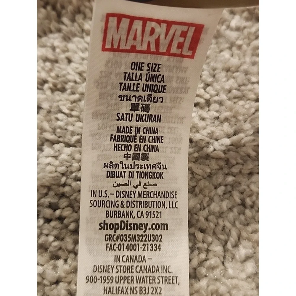 Disney Parks Captain Marvel Mickey Ears‎ Headband Higher Further Faster NEW